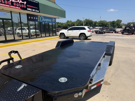 New #008362 2026 LOAD TRAIL CZ 22 X 83 TANDEM AXLE 10K STEEL FLOOR CAR HAULER W/ ALUMINUM TRIM PACKAGE