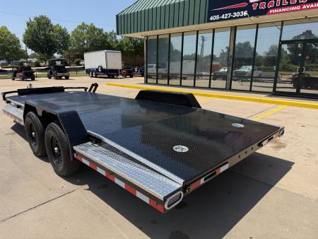 New #008362 2026 LOAD TRAIL CZ 22 X 83 TANDEM AXLE 10K STEEL FLOOR CAR HAULER W/ ALUMINUM TRIM PACKAGE