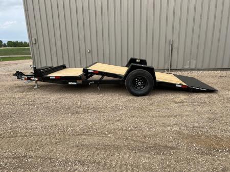 New 2026 H&H Trailers 16' Tilt H7812+4GTL-078 Tilt Trailer