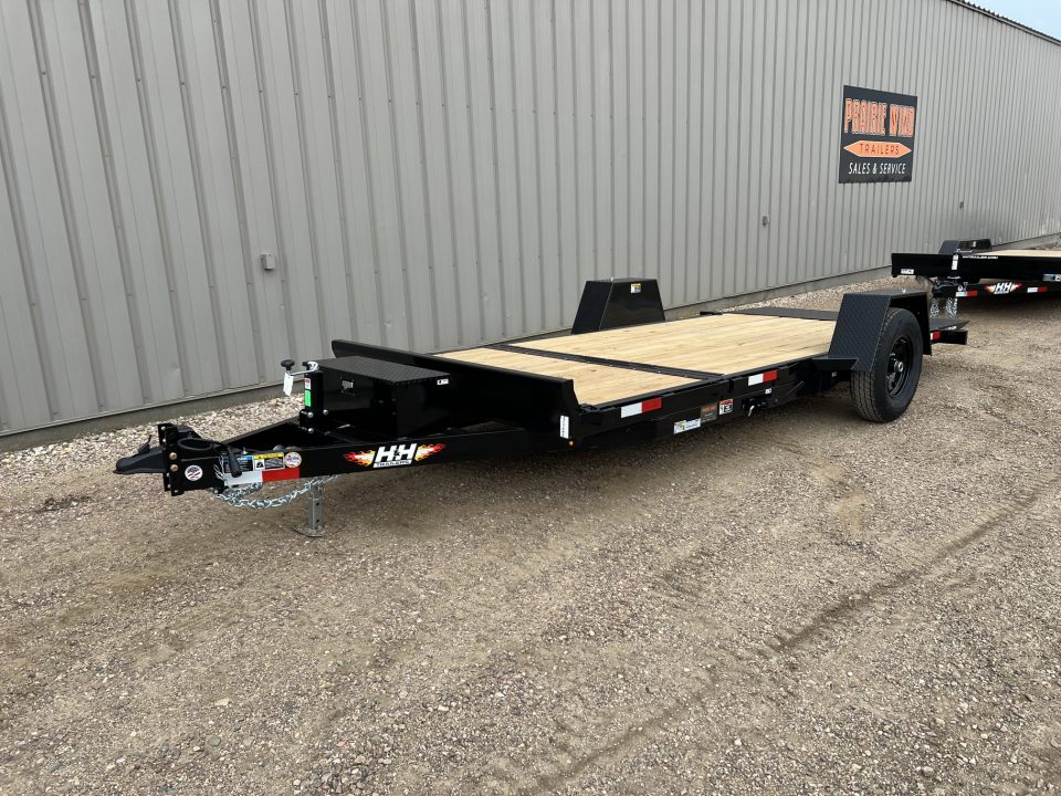 New 2026 H&H Trailers 16' Tilt H7812+4GTL-078 Tilt Trailer