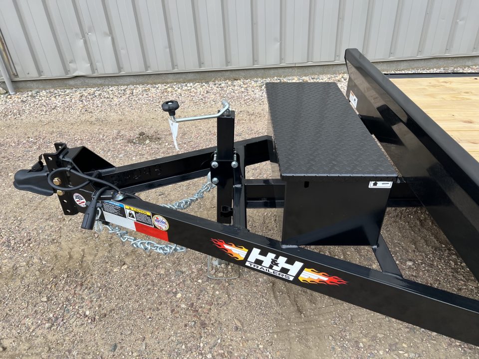 New 2026 H&H Trailers 16' Tilt H7812+4GTL-078 Tilt Trailer