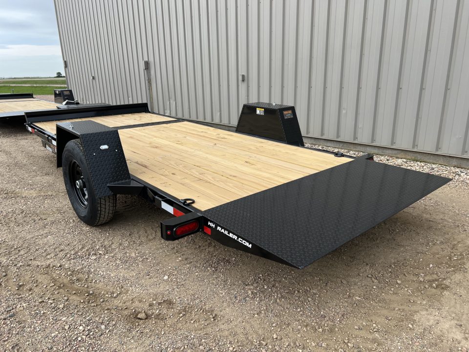 New 2026 H&H Trailers 16' Tilt H7812+4GTL-078 Tilt Trailer