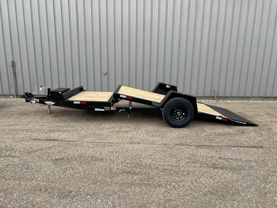 New 2026 H&H Trailers 16' Tilt H7812+4GTL-078 Tilt Trailer