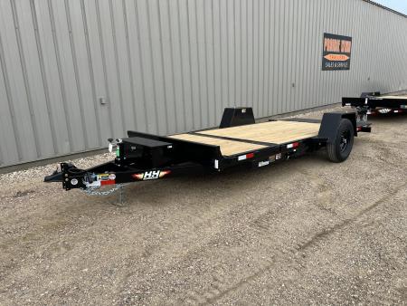 New 2026 H&H Trailers 16' Tilt H7812+4GTL-078 Tilt Trailer