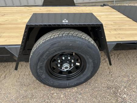 New 2026 H&H Trailers 16' Tilt H7812+4GTL-078 Tilt Trailer