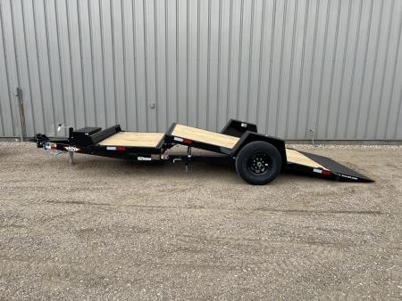 New 2026 H&H Trailers 16' Tilt H7812+4GTL-078 Tilt Trailer