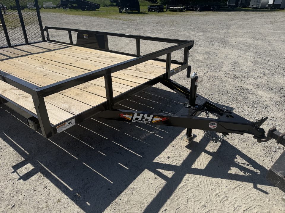 New 2026 H&H Trailers 82X12 Utility Trailer