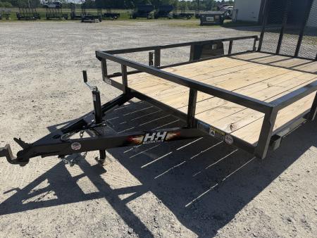 New 2026 H&H Trailers 82X12 Utility Trailer