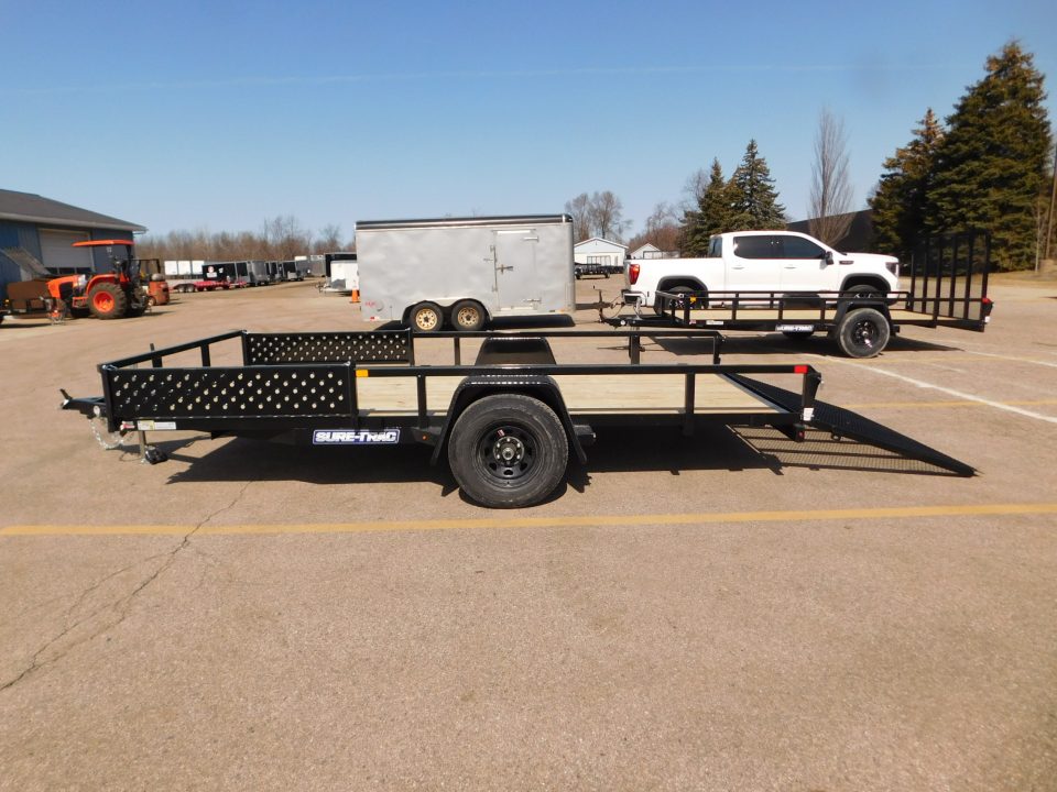 New 2026 Sure-Trac ST-UTV8214-050 Utility Trailer