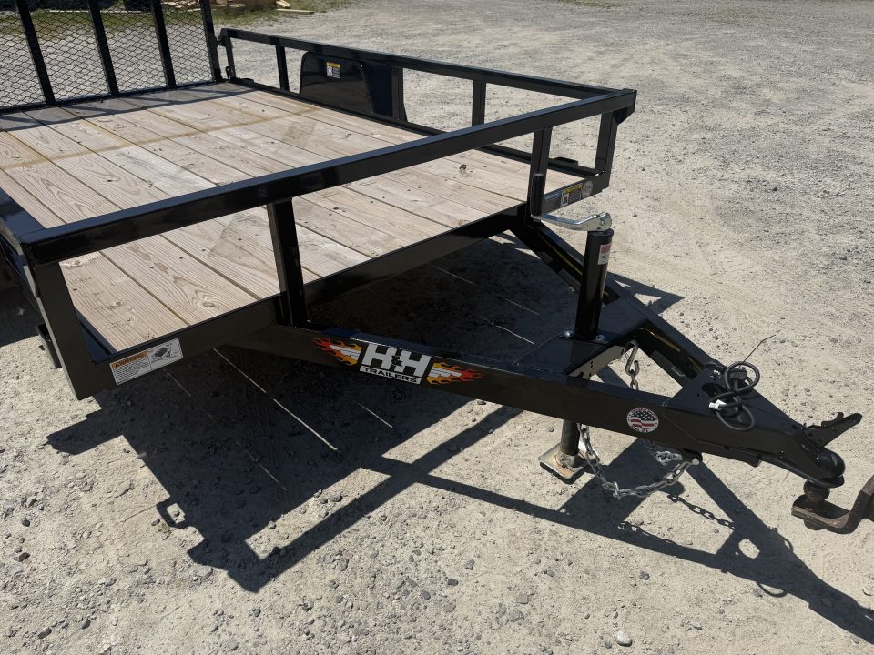 New 2026 H&H Trailers 76X10 Utility Trailer 3.5K GVWR