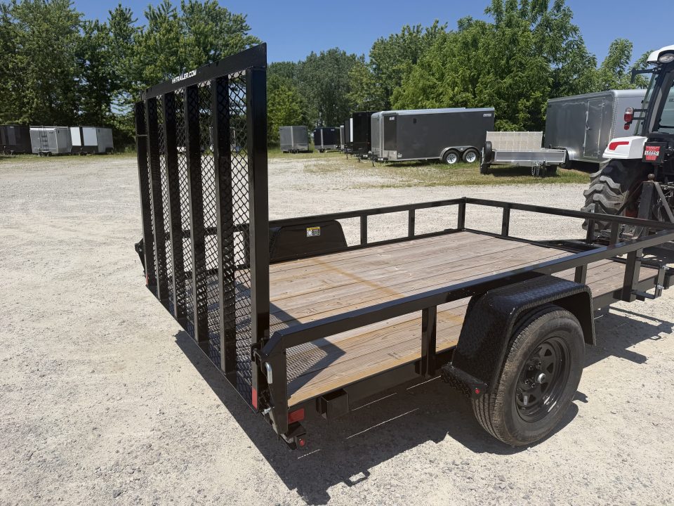 New 2026 H&H Trailers 76X10 Utility Trailer 3.5K GVWR