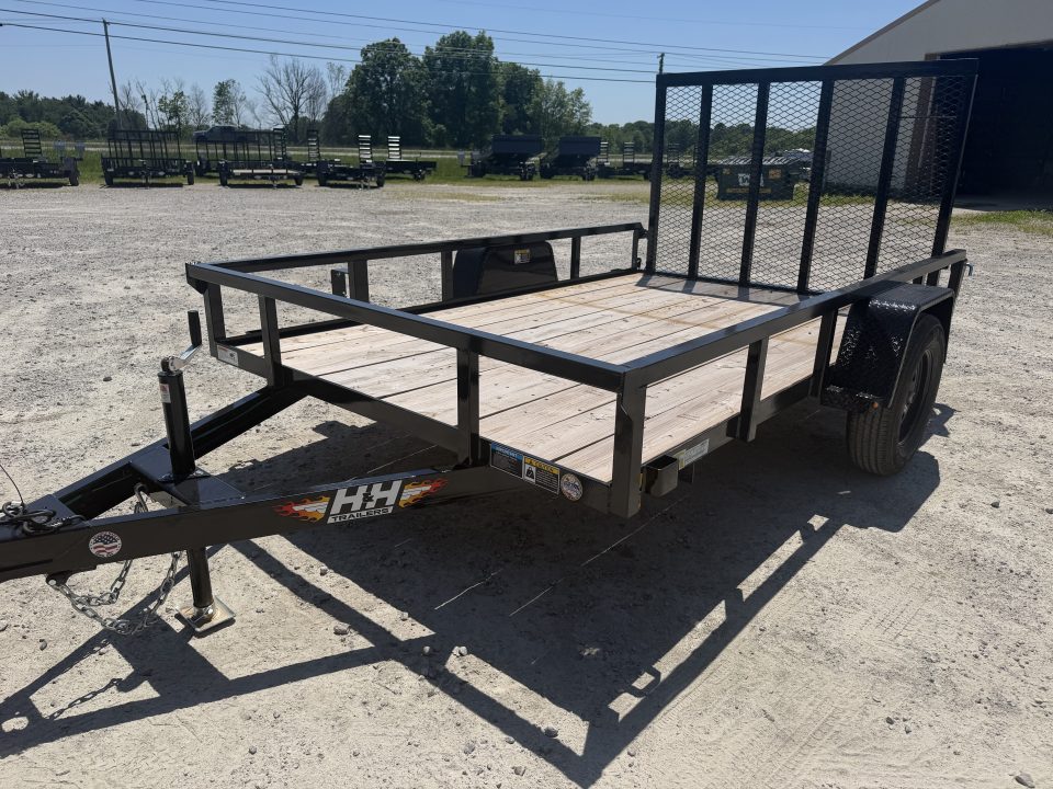 New 2026 H&H Trailers 76X10 Utility Trailer 3.5K GVWR