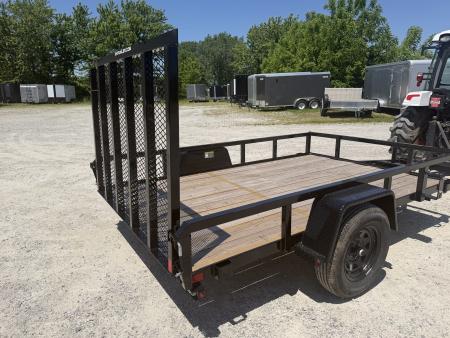 New 2026 H&H Trailers 76X10 Utility Trailer 3.5K GVWR