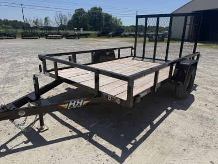 New 2026 H&H Trailers 76X10 Utility Trailer 3.5K GVWR