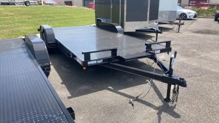 New 2026 P & T Trailers 18 steel deck Car Hauler