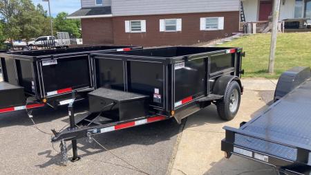 New 2026 P & T Trailers 5x8 Dump Trailer