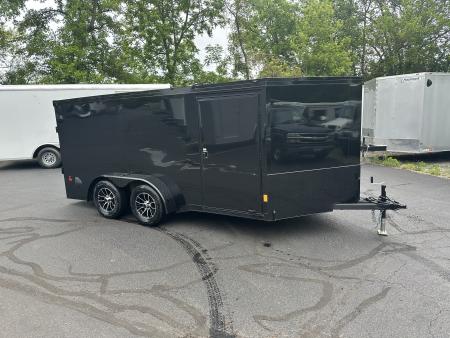 New 2026 Haulmark VNLH 7X14 with 5'6 Interior Height Motorcycle Trailer