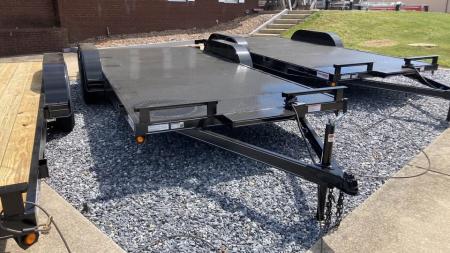 New 2026 P & T Trailers 18' steel deck Car Hauler