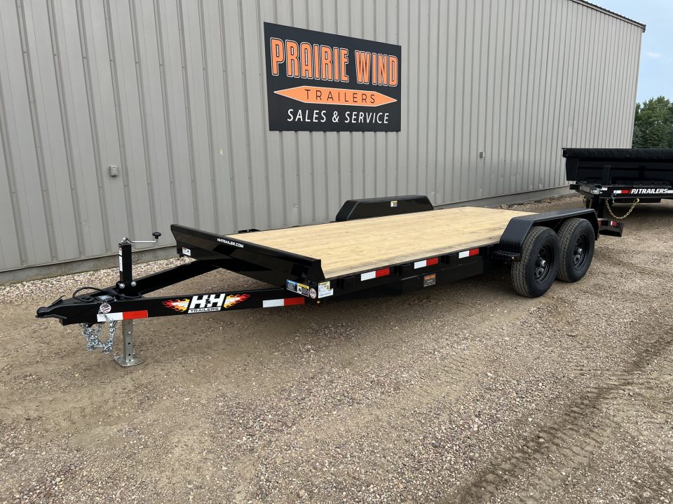 New 2026 H&H Trailers 18' Car Hauler 10K Car Hauler