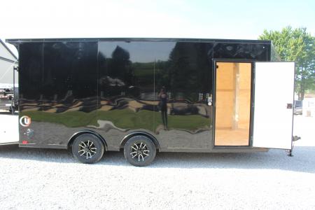New 2026 United UJ 8.5' x 18' Enclosed Cargo Trailer - 7000# GVW - RAMP DOOR - 7' INTERIOR HEIGHT