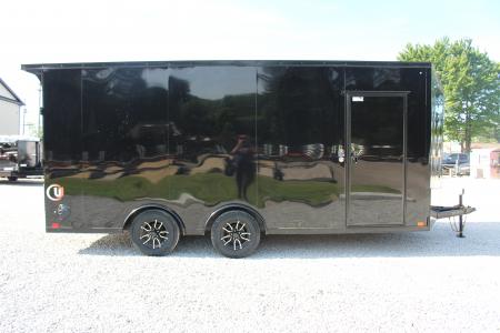 New 2026 United UJ 8.5' x 18' Enclosed Cargo Trailer - 7000# GVW - RAMP DOOR - 7' INTERIOR HEIGHT