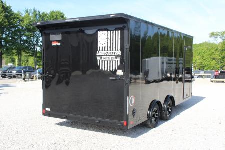 New 2026 United UJ 8.5' x 18' Enclosed Cargo Trailer - 7000# GVW - RAMP DOOR - 7' INTERIOR HEIGHT