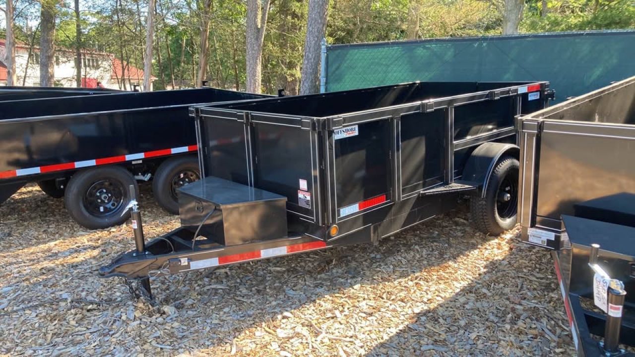 New 2026 P & T Trailers 5x10 Dump Trailer