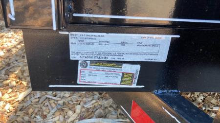 New 2026 P & T Trailers 5x10 Dump Trailer