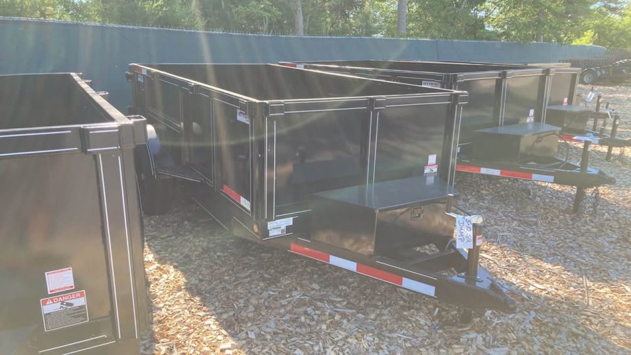 New 2026 P & T Trailers 5x10 Dump Trailer