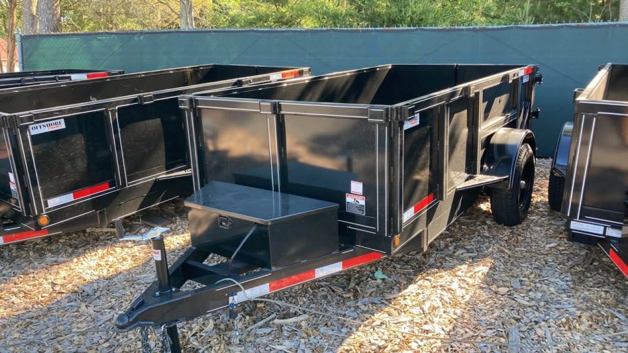 New 2026 P & T Trailers 5x10 Dump Trailer