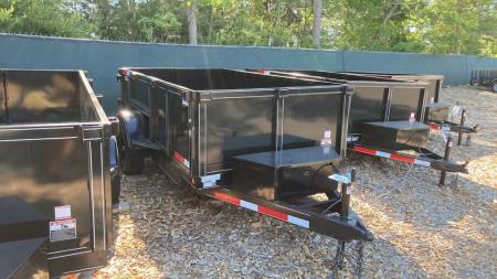 New 2026 P & T Trailers 5x10 Dump Trailer