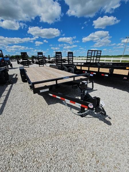 New 2026 Sure-Trac 7 x 20 (18+2) 14K Equipment Trailer