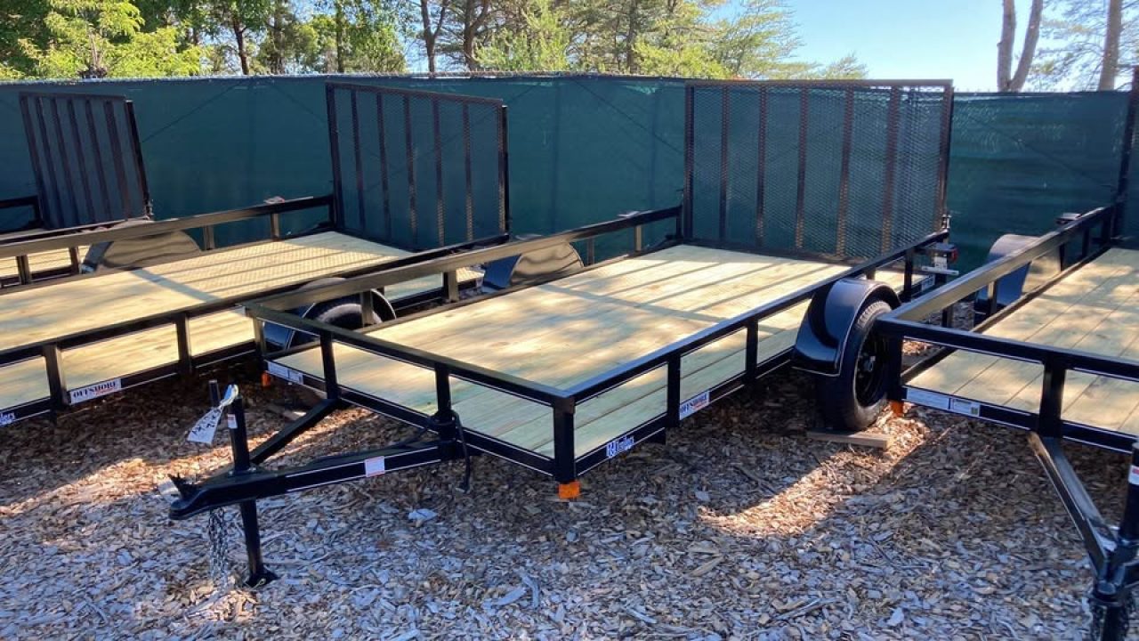 New 2026 P & T Trailers 6x5x12 Utility Trailer