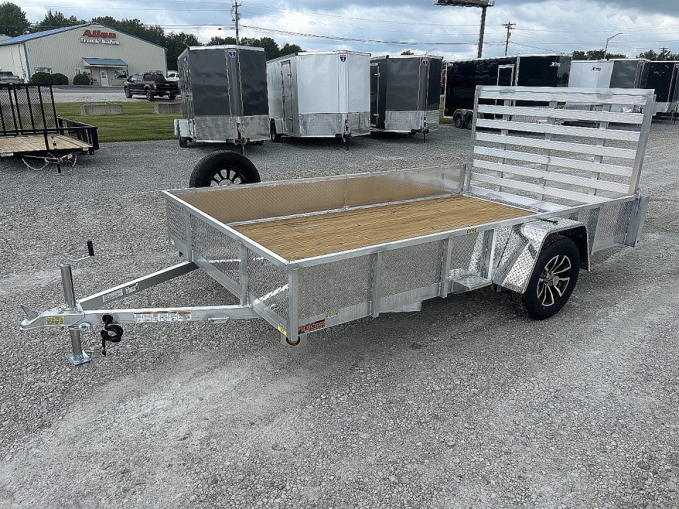 New 2027 Quality Steel and Aluminum 82"x12' Aluminum Utility Trailer