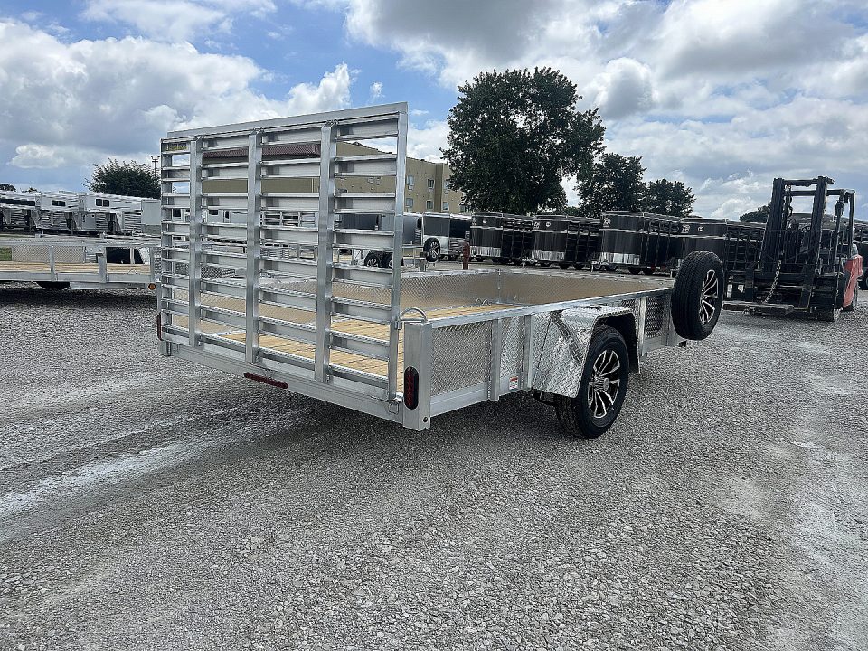 New 2027 Quality Steel and Aluminum 82"x12' Aluminum Utility Trailer