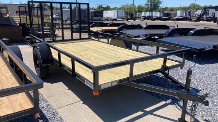 New 2026 P & T Trailers 6.5x12 Utility Trailer