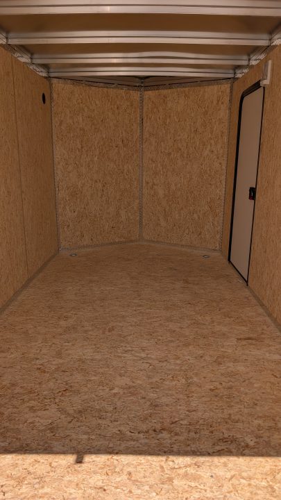 New 2026 Legend 7x12 + 2' V Thunder Aluminum Enclosed Cargo Trailer w/ Ramp Door