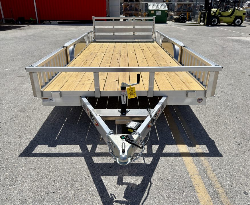 New 2026 H&H Trailers 82x16 7K ATV Tube Top Utility Trailer