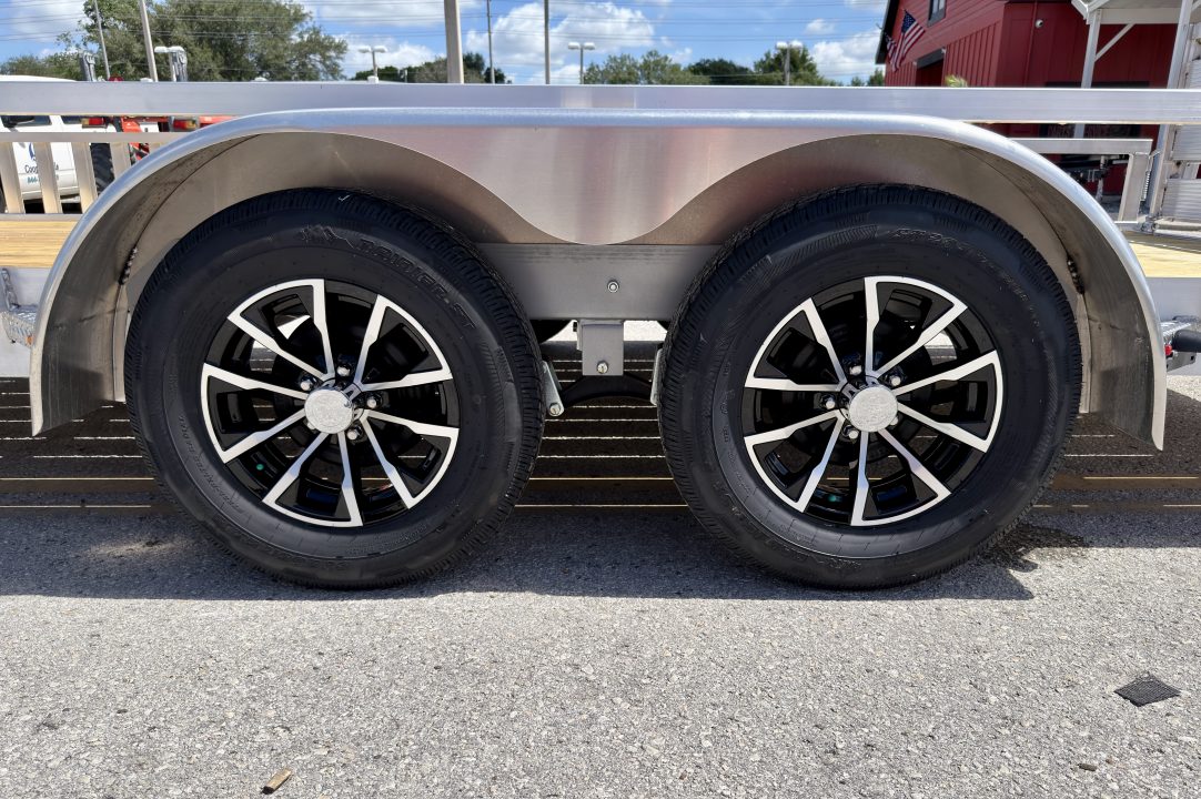New 2026 H&H Trailers 82x16 7K ATV Tube Top Utility Trailer