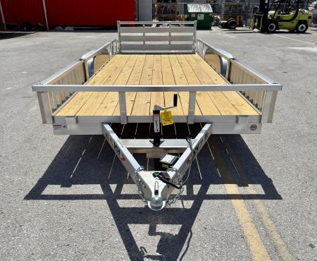 New 2026 H&H Trailers 82x16 7K ATV Tube Top Utility Trailer