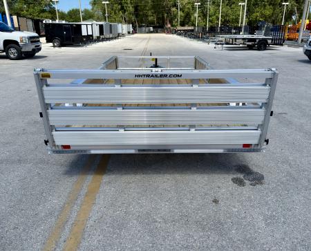 New 2026 H&H Trailers 82x16 7K ATV Tube Top Utility Trailer