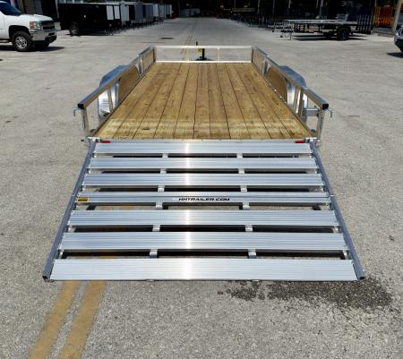 New 2026 H&H Trailers 82x16 7K ATV Tube Top Utility Trailer