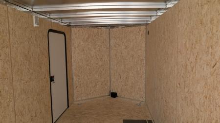 New 2026 Legend 7x16 + 2' V-Nose Aluminum Enclosed Cargo Trailer w/ Ramp Door