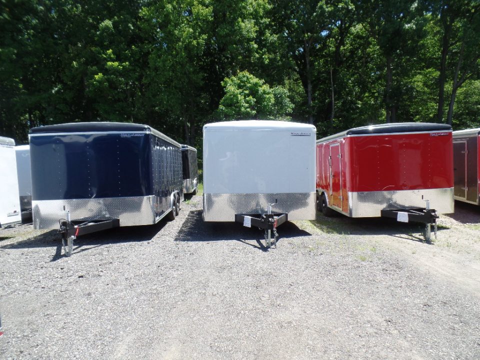 New 2027 Haul About Trailers BLUE 8.5X18 PRO-LANDSCAPE MODEL 9,990 GVWR Cargo / Enclosed Trailer