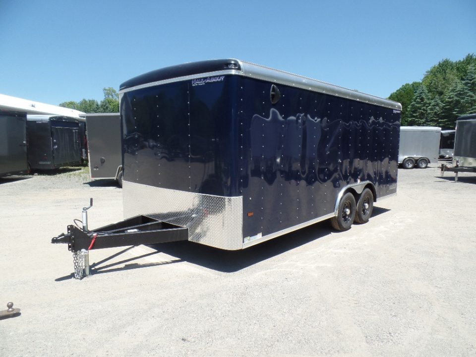 New 2027 Haul About Trailers BLUE 8.5X18 PRO-LANDSCAPE MODEL 9,990 GVWR Cargo / Enclosed Trailer