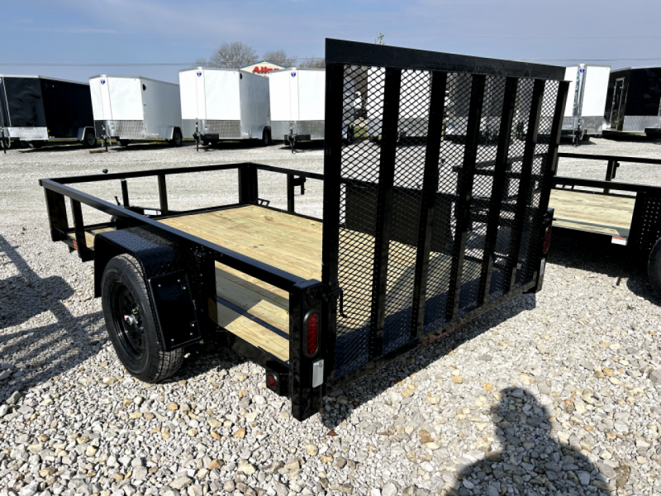 New 2026 Quality Steel and Aluminum 74"x10' Steel Utility Trailer