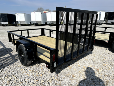 New 2026 Quality Steel and Aluminum 74"x10' Steel Utility Trailer