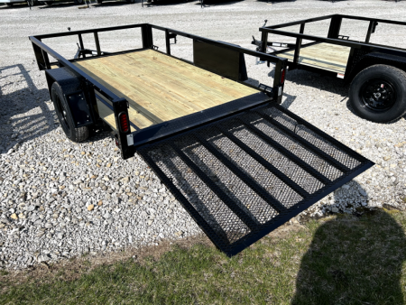 New 2026 Quality Steel and Aluminum 74"x10' Steel Utility Trailer