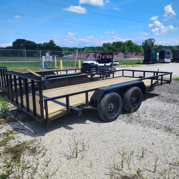 New 2026 MEB 83x16 TA , 2' dovetail with 30" gate or straight deck with 48" gate, 3.5k axles Utility Trailer