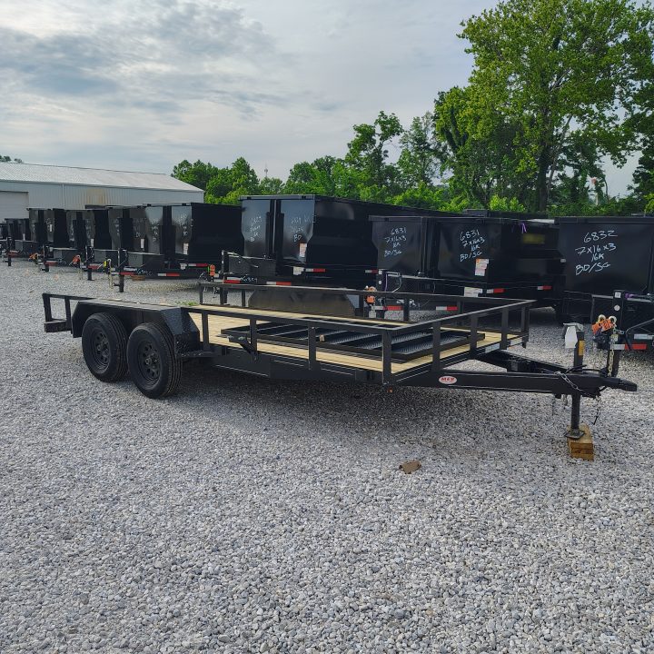 New 2026 MEB 83x16 TA , 2' dovetail with 30" gate or straight deck with 48" gate, 3.5k axles Utility Trailer
